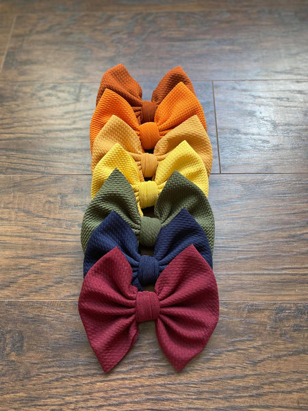 Fall Solids Headwraps