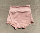 Fall Solids Rib Knit Bummies/Shorties