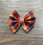 Fall Print Bows