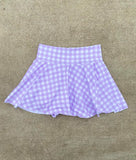 Spring Plaid Skirted Bummies