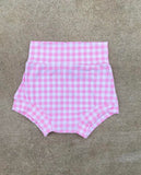 Spring Plaid Bummies/Shorties