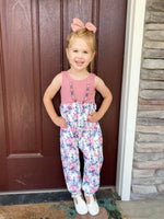 Fall Print Kaisley Romper (ANY SLEEVE, LONG PANTS)